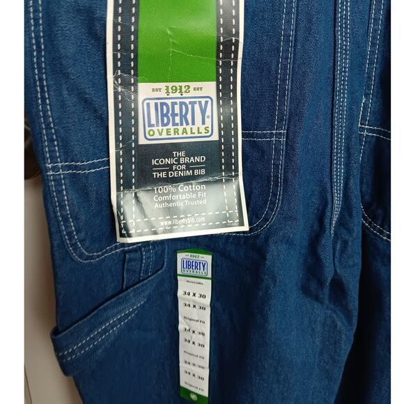 Texas A&M Custom Liberty Overalls Mens 34X30 Blue Gig Em 2023 Painted Cheer - Picture 8 of 11